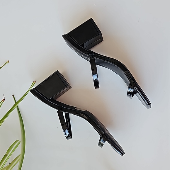 Black Block Heels | Size 7 | Vero Moda - Picture 3 of 4